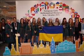 Наши призовые медали на European girls mathematical Olympiad