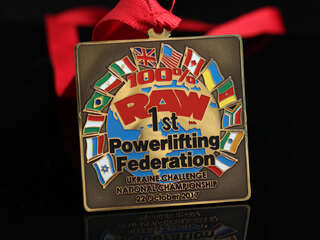 Медаль "100% RAW"