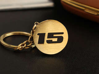 Брелок номерок "Фитнес"