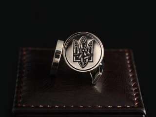 Запонки "Тризубец"