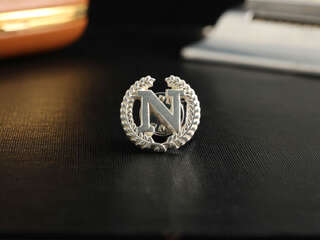 Значок с эмблемой "N"